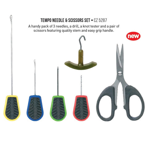 Carp Zoom  Tempo Needle & Scissors Set